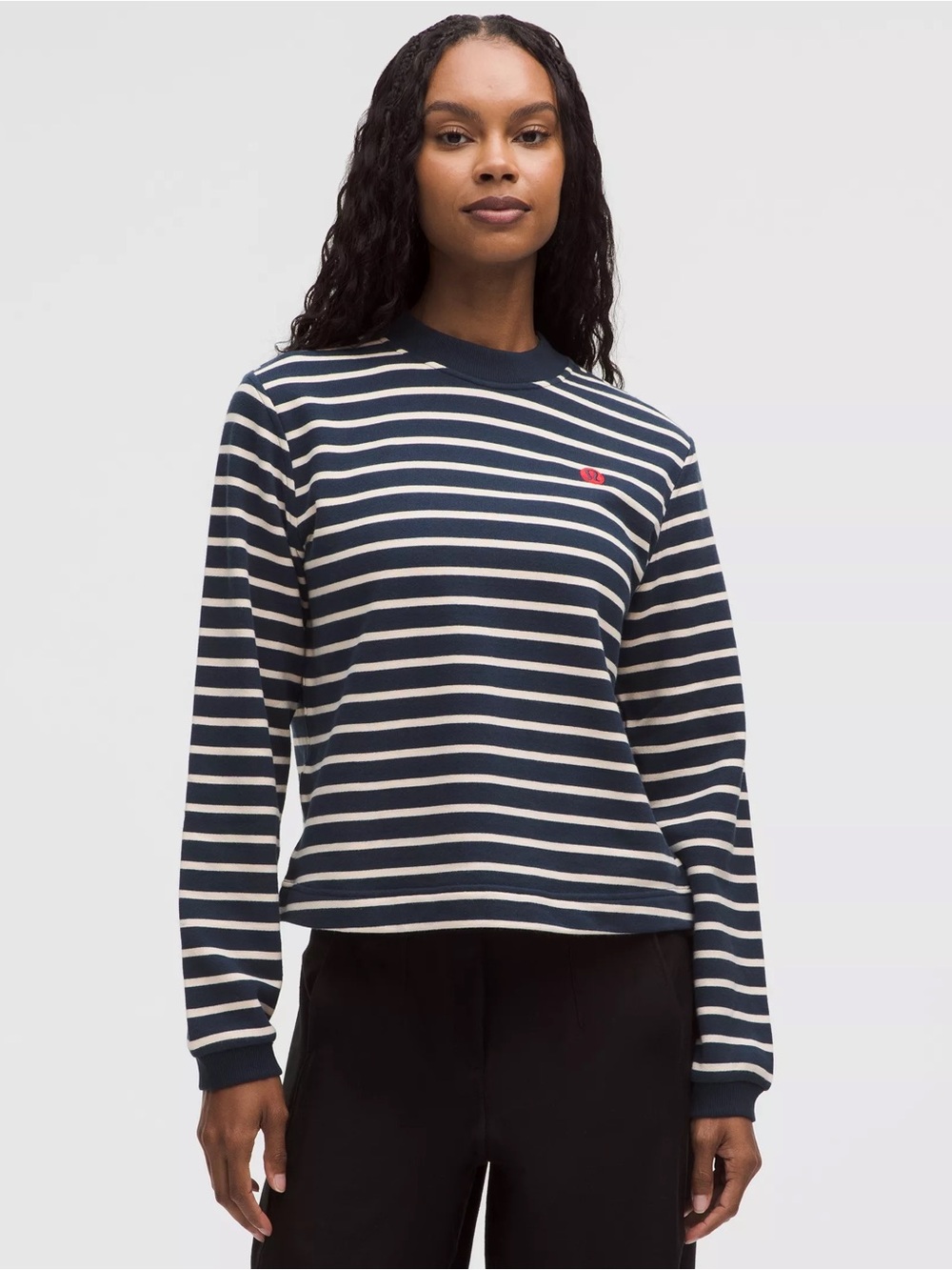 NWT Lululemon Cotton French Terry Crewneck Pullover